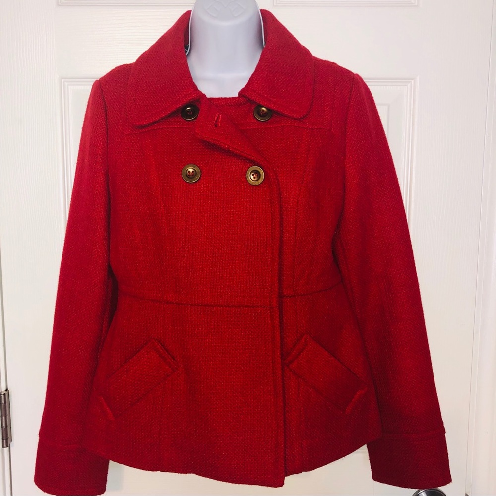 Red Tulle coat